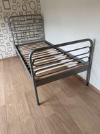 Eenpersoonsbed metalen frame, Ophalen, 90 cm, Eenpersoons, Zo goed als nieuw