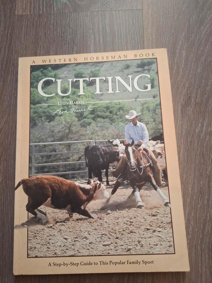 Leon Harrel - Cutting, Boeken, Dieren en Huisdieren, Zo goed als nieuw, Paarden of Pony's, Ophalen of Verzenden
