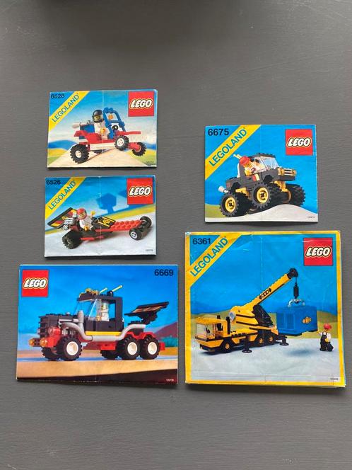 LEGO City classic 6361 6669 6526 6675 6528, Kinderen en Baby's, Speelgoed | Duplo en Lego, Gebruikt, Ophalen of Verzenden
