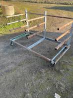 Verplaatsbare platenkar - 200x103x120 cm, Doe-het-zelf en Verbouw, Transportwagens, Ophalen, Gebruikt, Overige typen