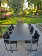 Manutti Latona tuinset + 2 Manutti Latona lounge fauteuils, Ophalen of Verzenden, Zo goed als nieuw, Hocker