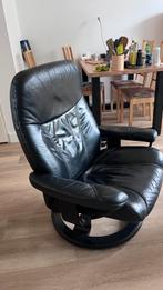 Relaxstoel stressless, Ophalen, Gebruikt, Minder dan 75 cm, Leer