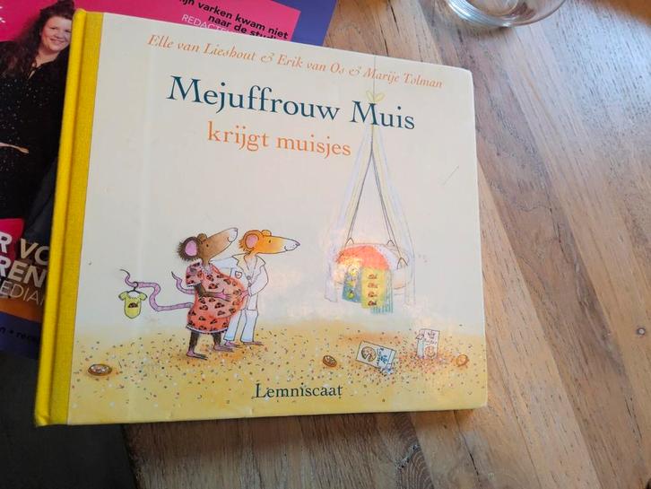 Erik van Os - Mejuffrouw Muis krijgt muisjes, Boeken, Prentenboeken en Plaatjesalbums, Gelezen, Prentenboek, Ophalen of Verzenden