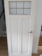 Opdek paneel binnendeuren glas in lood, Doe-het-zelf en Verbouw, Deuren en Horren, Ophalen, Gebruikt, 80 tot 100 cm, Binnendeur