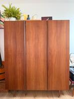 Vintage Kledingkast Teakhout, Huis en Inrichting, Kasten | Kledingkasten, Ophalen, Gebruikt, 100 tot 150 cm, Scandinavisch, vintage, hout
