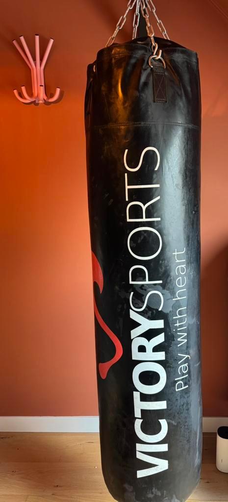 Boksbal Victory Sports en muurbeugel, Sport en Fitness, Boksen, Zo goed als nieuw, Bokszak, Ophalen