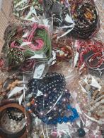 150 stuks  Lot sieraden partij kettingen en armbanden, Sieraden, Tassen en Uiterlijk, Kettingen, Nieuw, Overige materialen, Verzenden