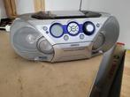 draagbare cd speler met radio en cassettedeck philips az3068, Audio, Tv en Foto, Cd-spelers, Ophalen of Verzenden, Refurbished