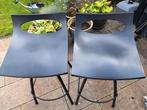 2 barkrukken SCABdesign van Diavoletto, 2 krukken, Ophalen of Verzenden, Gebruikt, Metaal
