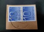 Nvph 1109, Stempel Heerhugowaard, Crouwel zegels, paartje, Verzenden, Na 1940, Gestempeld