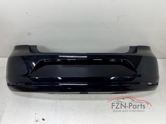 VW Polo 6C Achterbumper LC9X, Auto-onderdelen, Carrosserie en Plaatwerk, Bumper, Achter, Gebruikt, Ophalen of Verzenden