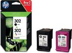 HP 302 - Inktcartridge - Origineel - 1x Kleur & 1x Zwart