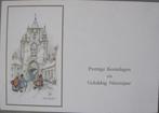 Anton Pieck - prettige Kerstdagen - Haarlem, Verzenden, 1980 tot heden, Gelopen, Stad of Dorp