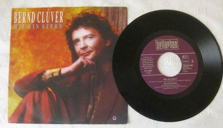 Vinyl Singeltje Bernd Cluver 1990, Cd's en Dvd's, Vinyl Singles, Zo goed als nieuw, Single, Pop, 7 inch, Ophalen of Verzenden