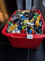 Bak lego met poppetjes, Ophalen of Verzenden, Zo goed als nieuw, Losse stenen, Lego