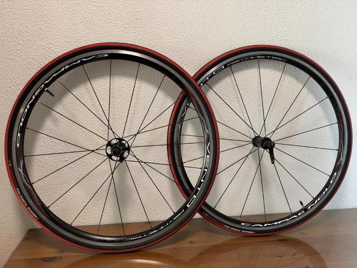 Campagnolo Vento Wielset, Fietsen en Brommers, Fietsonderdelen, Zo goed als nieuw, Racefiets, Wiel, Ophalen