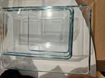 Pyrex ovenschalen set, Ophalen of Verzenden, Gebruikt, Glas, Overige typen