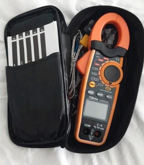Digitale multimeter & Ampereklem BETA AC-DC 1000 amp, Doe-het-zelf en Verbouw, Meetapparatuur, Zo goed als nieuw, Multimeter, Ophalen of Verzenden