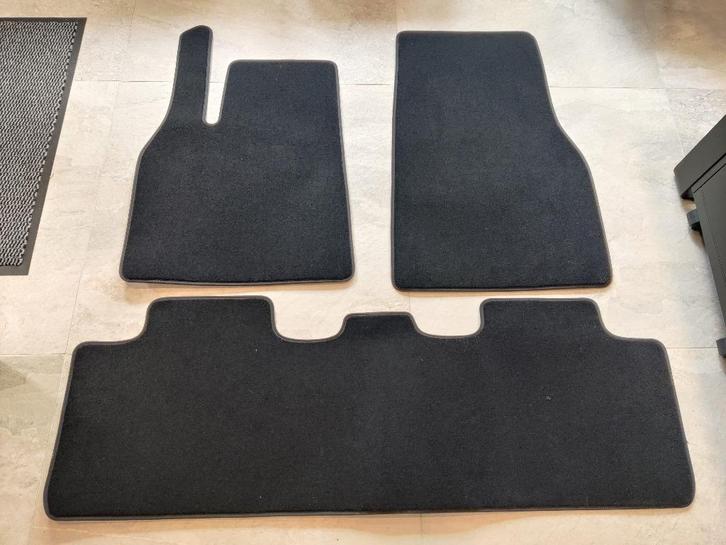 Orginele tesla model Y 2025 vloermatten, Auto diversen, Automatten, Nieuw, Ophalen of Verzenden