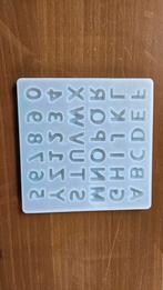 Epoxy Jesmonite mal letters cijfers, Hobby en Vrije tijd, Knutselen, Ophalen of Verzenden, Zo goed als nieuw, Materiaal