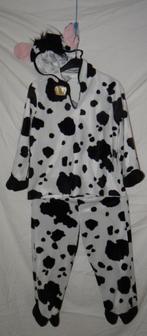 Leuk zwart/wit KOE/STIER/KOEIEN pak, Ophalen, Gebruikt, 122 t/m 128, Jongen of Meisje