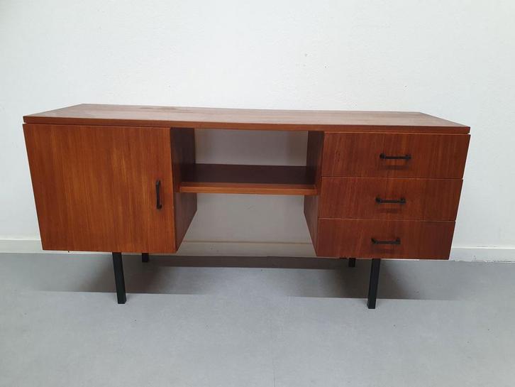 Vintage Simpla Lux Kinderbureau/Dressoir - Jaren 60, Huis en Inrichting, Kasten | Dressoirs, Gebruikt, 25 tot 50 cm, Kunststof