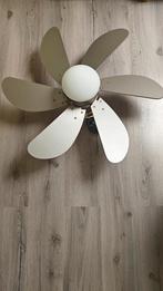 Plafond ventilator met verlichting, Witgoed en Apparatuur, Ventilatoren, Ophalen of Verzenden, Gebruikt, Plafondventilator