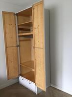 Lundia Kledingkast 228x80x60 met lade en draadrek., Huis en Inrichting, Kasten | Kledingkasten, Ophalen, Gebruikt, 200 cm of meer