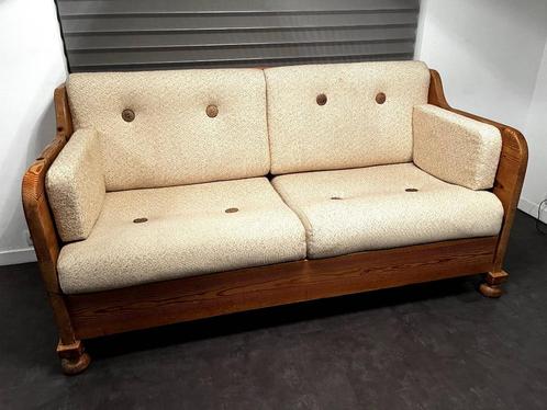 Vintage Zweedse bank, Huis en Inrichting, Banken | Bankstellen, Gebruikt, Rechte bank, Tweepersoons, 150 tot 200 cm, 75 tot 100 cm