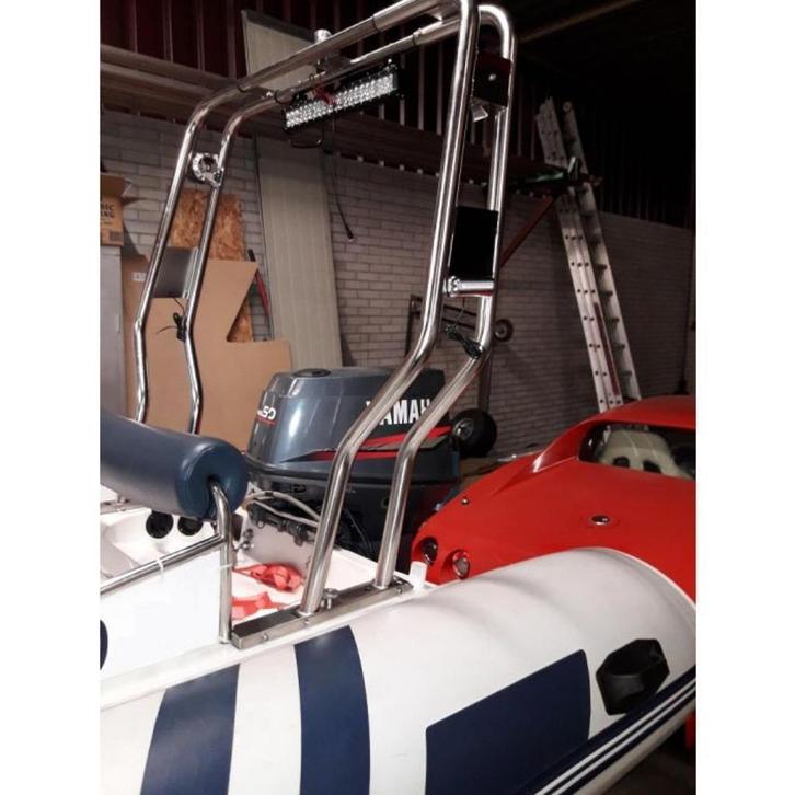 3 typen neerklapbare RVS radarbeugels. Prijzen v.a. € 377,95, Watersport en Boten, Accessoires en Onderhoud, Nieuw, Overige typen