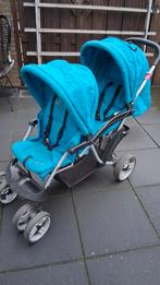 Dubbele wandelwagen, Ophalen of Verzenden, Gebruikt, Regenhoes