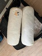 2 Grote Rolkussens - Prima Staat!, Ophalen of Verzenden, Zo goed als nieuw, Wit, Cilindervormig