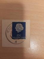 Julianazegel met stempel Culemborg, Verzenden, Gestempeld