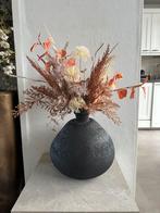 Vaas met droogbloemen, Huis en Inrichting, Woonaccessoires | Vazen, Ophalen of Verzenden