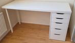 bureau wit - IKEA Lagkapten/Alex, Huis en Inrichting, Ophalen, Gebruikt, Bureau
