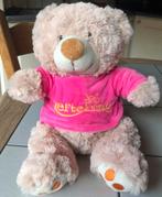 Efteling teddybeer met roze shirt met logo 35 cm groot, Verzamelen, Efteling, Ophalen, Zo goed als nieuw, Overige typen