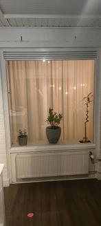 Houten kozijn met dubbel glas en ventilatierooster, Ophalen, Gevelraam of Ruit, Gebruikt, 160 cm of meer