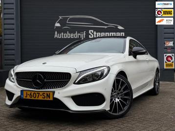 Mercedes-Benz C-klasse Coupé 200 AMG | LED | Pano | Burmest beschikbaar voor biedingen