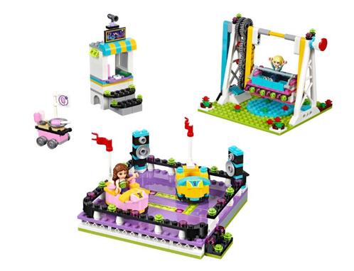 Lego Friends pretpark botsauto’s 41133, Kinderen en Baby's, Speelgoed | Duplo en Lego, Zo goed als nieuw, Lego, Complete set, Ophalen