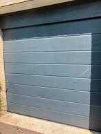 Garagedeur sectionaal ISO40 antraciet grijs rall 7016+motor, Ophalen of Verzenden, 120 cm of meer, Garagedeur, 215 cm of meer