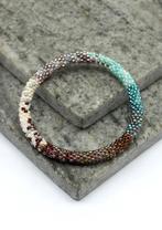 Glaskralen armband - goa - RB257, Overige materialen, Overige kleuren, Verzenden, Nieuw