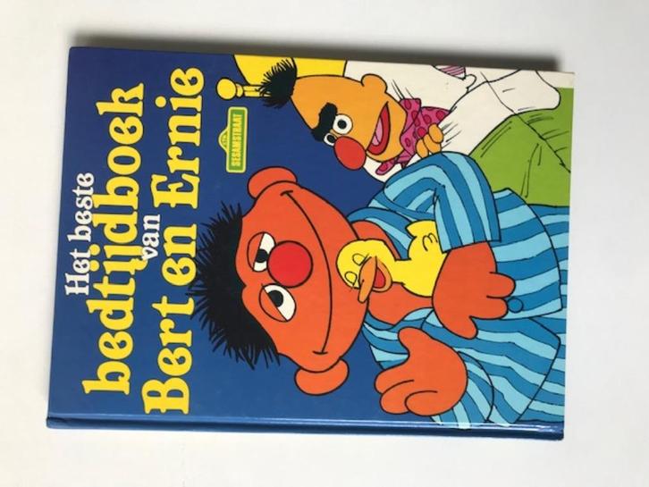 Het beste bedtijdboek van Bert en Ernie ,  Sesamstraat, Boeken, Kinderboeken | Kleuters, Zo goed als nieuw, Fictie algemeen, Jongen of Meisje