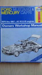 Werkboek Ford Mustang  & Mercury Capri 1979-1987, Ophalen of Verzenden, Gelezen, Autotechniek