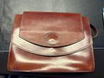 JB Leather - Vintage leren tas (crossbody), Sieraden, Tassen en Uiterlijk, Ophalen, Gebruikt, Bruin, Schoudertasje