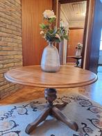 Ronde salontafel met middenvoet, Huis en Inrichting, Tafels | Salontafels, Ophalen, 50 tot 100 cm, 50 tot 75 cm, Rond