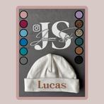 Baby mutsje met naam, Kinderen en Baby's, Babykleding | Mutsen, Sjaals en Wanten, Ophalen of Verzenden, Nieuw, Jongetje of Meisje