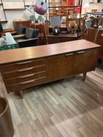 Vintage dressoir teak jaren 60, Gebruikt, 150 tot 200 cm, Teakhout, Ophalen of Verzenden