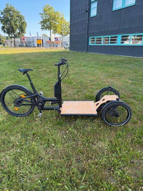 Elektrische HNF Nicolai CD1 met maar 650 gereden km’s, Fietsen en Brommers, Fietsen | Bakfietsen, Zo goed als nieuw, Overige merken