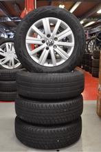 Org. 15" Volkswagen Golf Velgen 57.1 ET50 + Zomerbanden, Niet ingevuld, Gebruikt, 15 inch, Banden en Velgen