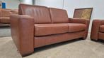 Prachtige bruine leren Montel 2+2,5 zits bankstel, Huis en Inrichting, Banken | Bankstellen, Landelijk, Montel, 2+2,5 zits bankstel